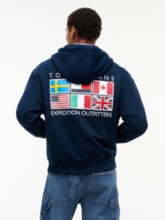 Tommy Jeans Multiflag Outdoor Logo Hoodie — Dark Blue 4