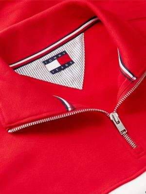 Мужские джинсы Tommy Hilfiger Tommy Jeans Multiflag Outdoor Logo Quarter-Zip — фото 6