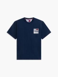 Tommy Jeans Relaxed Outdoor Logo T-Shirt — Dark Blue 5
