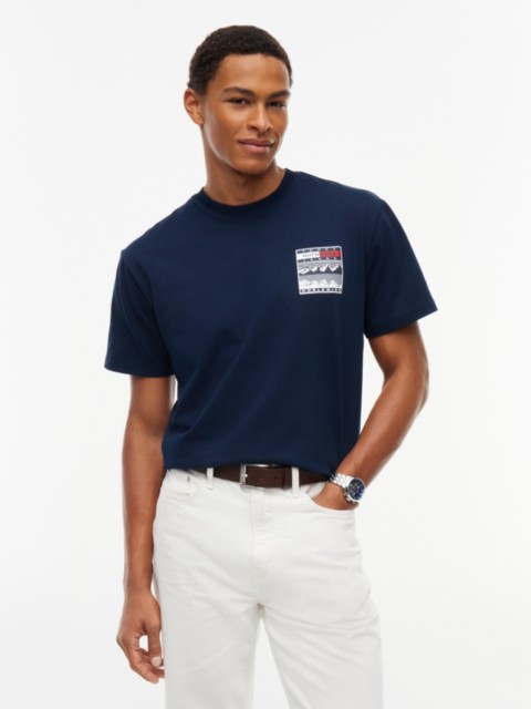 Мужские футболки Tommy Hilfiger Tommy Jeans Relaxed Outdoor Logo T-Shirt