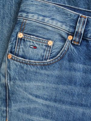 Мужские джинсы Tommy Jeans Lightweight Barrel Jean, цвет: Средняя варка — фото 8