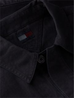 Tommy Jeans Utility Overshirt — Black 7