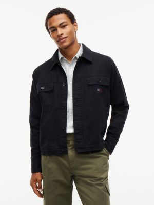 Tommy Jeans Utility Overshirt, Black