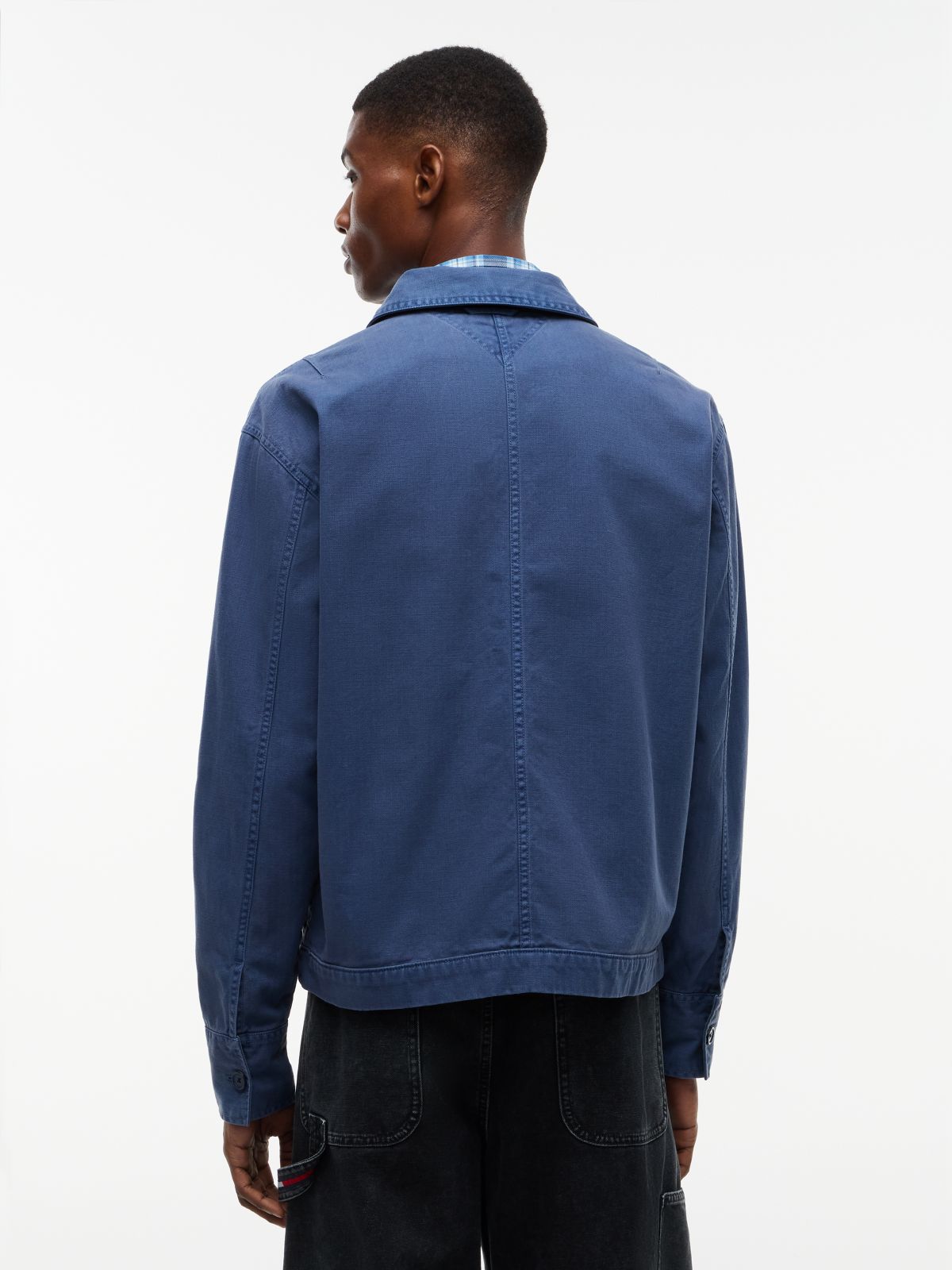 Tommy Jeans Utility Overshirt — Basic Navy