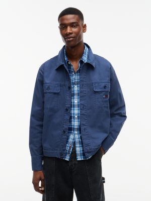 Tommy Jeans Utility Overshirt, Basic Navy