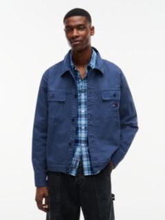 Tommy Jeans Utility Overshirt — Basic Navy 1