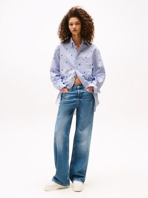 Tommy Girl Relaxed-Straight Jean, Indigo Wash