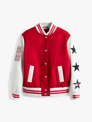 トミーガールのジャケット Tommy Girl オーバーサイズクロップドトラッカージャケット