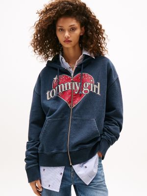 Tommy Girl Heart Logo Hoodie