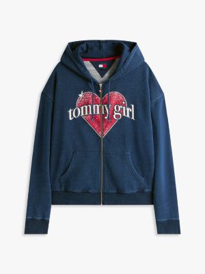 Tommy Girl Heart Logo Hoodie | Tommy Hilfiger