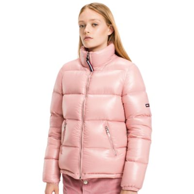 tommy hilfiger icon high gloss puffer