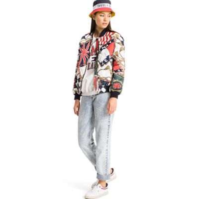 capsule collection flag print sweatshirt