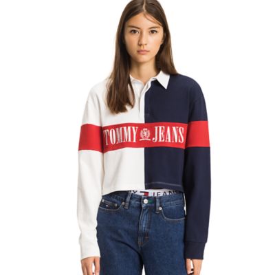 tommy hilfiger rugby jumper womens