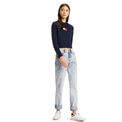 mom fit jeans tommy hilfiger