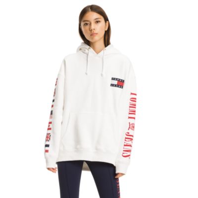 tommy jeans capsule collection flag hoodie
