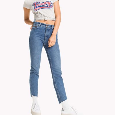 tommy hilfiger high rise jeans