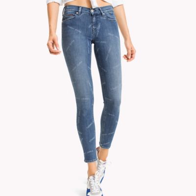 mid rise skinny tommy hilfiger