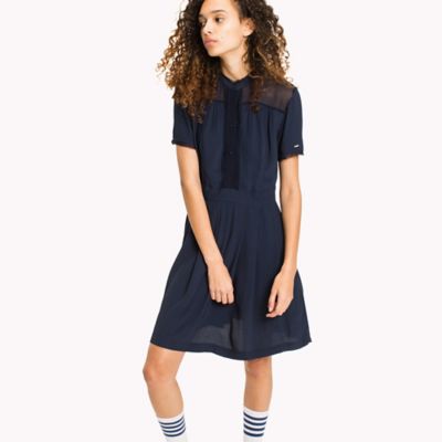 tommy hilfiger denim shirt dress