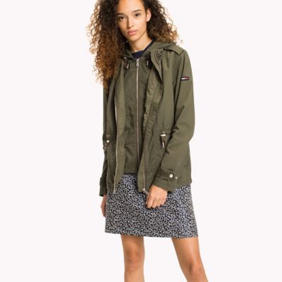 tommy hilfiger short parka