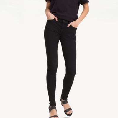 tommy hilfiger high waisted skinny jeans