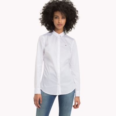 tommy jeans original stretch shirt