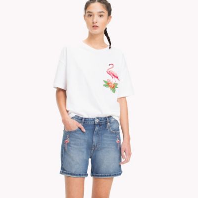 Oversized Flamingo T-Shirt | Tommy Hilfiger