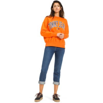 collegiate sweatshirt tommy hilfiger