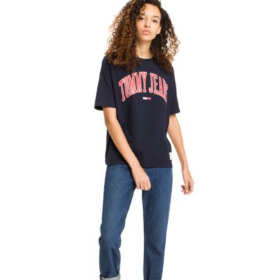 tommy hilfiger t shirt collegiate