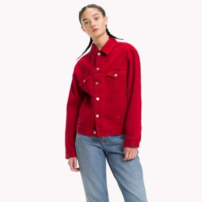tommy hilfiger red jeans