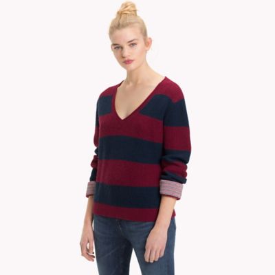 tommy hilfiger rugby jumper womens