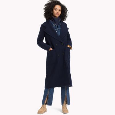 tommy hilfiger classic wool coat