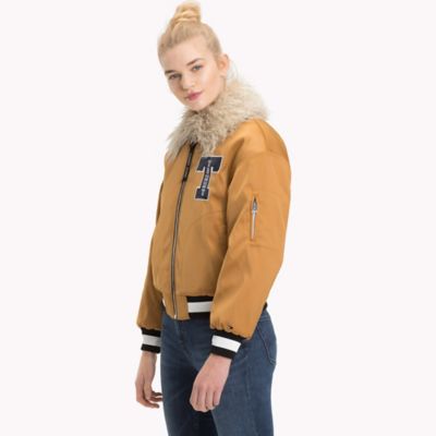 tommy hilfiger varsity jacket womens