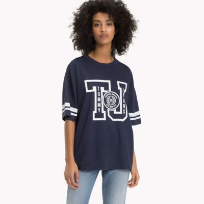 tommy hilfiger college shirt