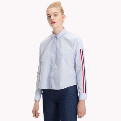 tommy hilfiger boyfriend shirt