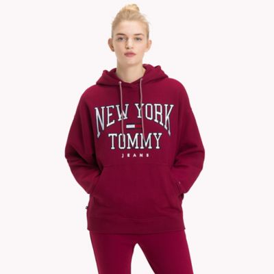 tommy jeans boyfriend logo hoodie