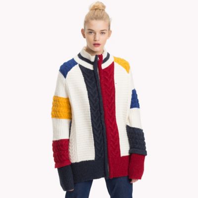tommy jeans colorblock sweater