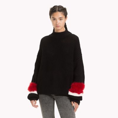 fluffy tommy hilfiger sweater