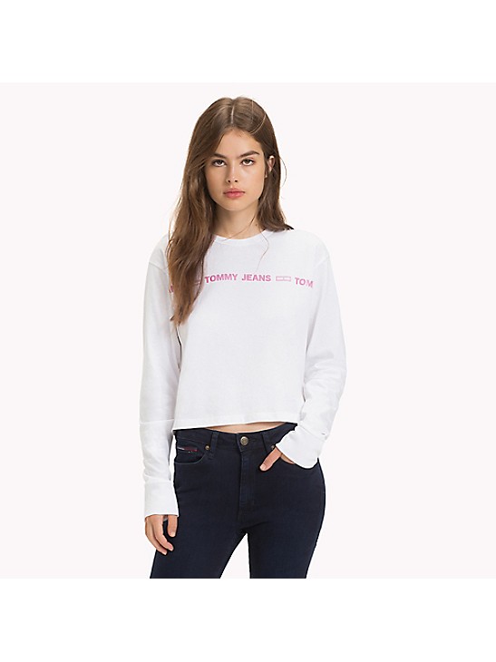 Embroidered Logo Long-sleeve T-Shirt
