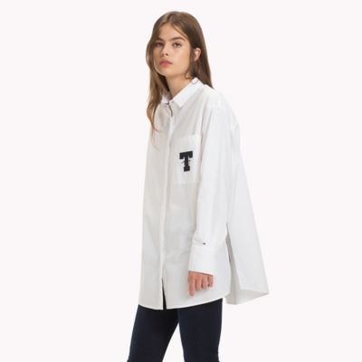 oversized tommy hilfiger shirt