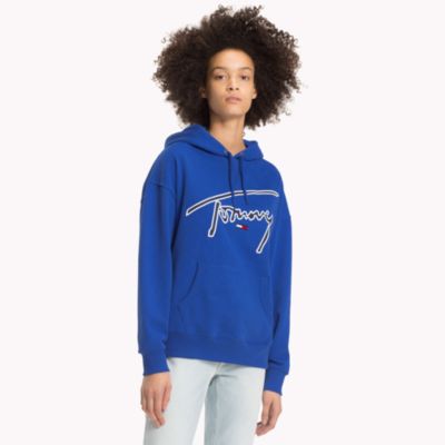 tommy jeans signature hoodie