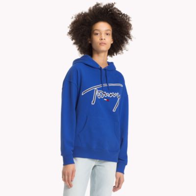 tommy jeans signature hoody