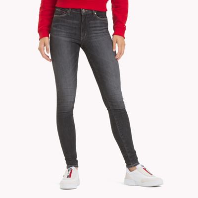 High Rise Skinny Grey Jean | Tommy Hilfiger