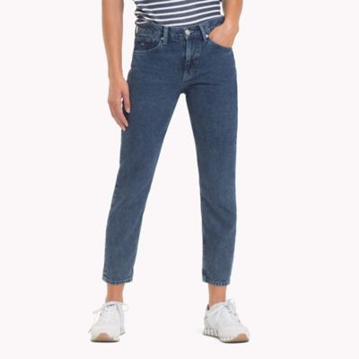 tommy jeans high rise slim cropped izzy