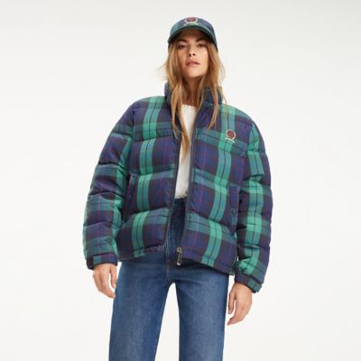 tommy hilfiger tartan hoodie