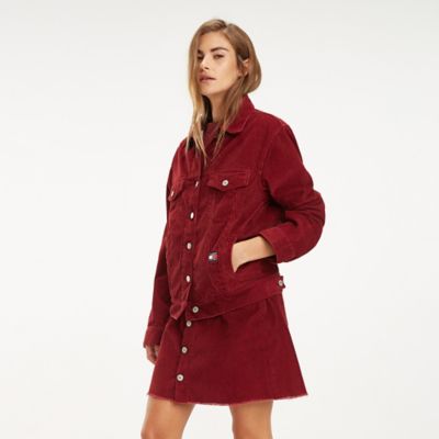 tommy hilfiger corduroy coat