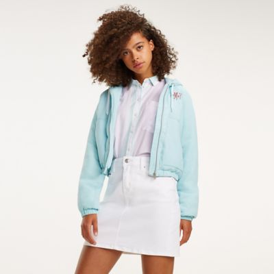 tommy hilfiger turquoise hoodie