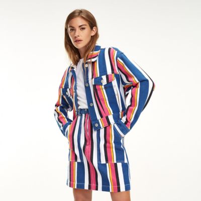 tommy hilfiger striped jacket