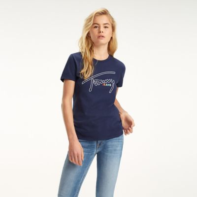 tommy hilfiger t shirt signature