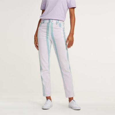 pastel striped pants