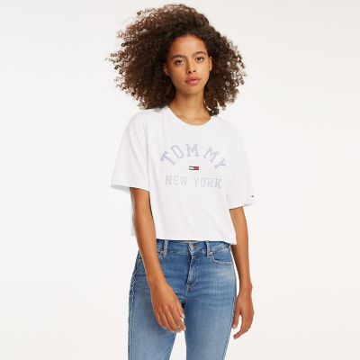 tommy hilfiger t shirt collegiate